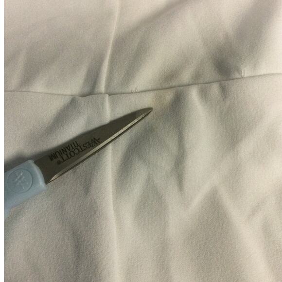 LULU'S M Beaming Perfection White Pearl Organza Tie-Strap Mini Dress NEW B102 - Picture 7 of 9